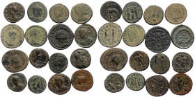 16 Roman Imperial coins (Bronze, 47,50g)