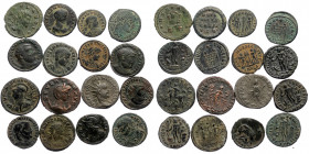 16 Roman Imperial coins (Bronze, 44,80g)