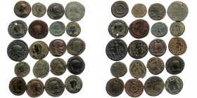 20 Roman Imperial coins (Bronze, 61,30g)