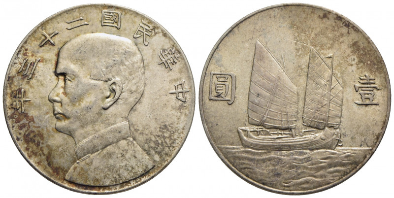 CINA - Repubblica Popolare Cinese (1912) - Dollaro - 1934 - AG Kr. 345 Bella pat...