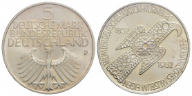 GERMANIA - Repubblica Federale (1949) - 5 Marchi - 1952 D - Museo di Nurnberg - AG R Kr. 113 - FDC