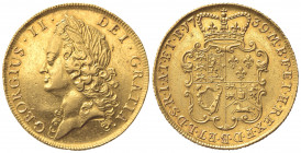 GRAN BRETAGNA. Giorgio II (1727-1760). 2 Guinee 1739. Au (31mm, 16.77g). SCBC 3668; KM 578. BB