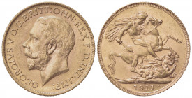 GRAN BRETAGNA. Giorgio V (1910-1936). Sovereign 1911. Au (22mm, 8.00g). SCBC 3996; KM 820. SPL
