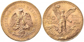 MESSICO. 50 Pesos 1944. Au (37mm, 41.74g). KM 481; Fr. 172. BB+