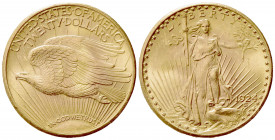 STATI UNITI D'AMERICA. 20 Dollari 1924. Au (34mm, 33.48g). Philadelphia. KM 131. SPL