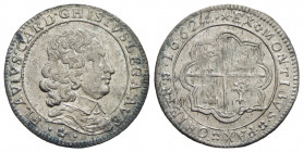 AVIGNONE - Alessandro VII (1655-1667) - Luigino - 1662 - AG RR Ser. 147; Munt. 44 A nome del Cardinale Flavio Chigi Bellissimo esemplare Tra i miglior...
