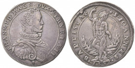 FIRENZE. Francesco I de' Medici (1574-1587). Piastra 1584. Ar (42mm, 32.38g). MIR 181/7. BB