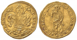 FIRENZE. Ferdinando I de' Medici (1587-1609). Ducato Gigliato 1596. Au (21.5mm, 3.47g). MIR 213/2. BB