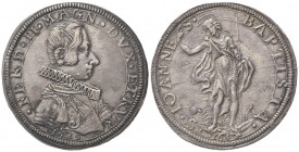 FIRENZE. Ferdinando II de' Medici (1621-1670). Piastra 1645 e 1642. Ar (43.5mm, 32.18g). MIR 292/12. BB+