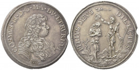 FIRENZE. Cosimo III de' Medici (1670-1723). Piastra 1676. Ar (45.5mm, 31.18g). MIR 326/3. BB+