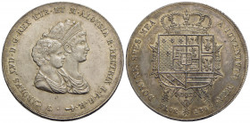 FIRENZE - Carlo Ludovico di Borbone (1803-1807) - Dena - 1807 - AG Pag. 27; Mont. 236 - qFDC