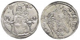 PISA - Repubblica (a nome di Federico I, 1150-1312) - Grosso da 2 soldi - (1269-1270) - Aquila coronata a s. - R/ La Beata Vergine coronata; nel campo...
