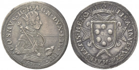 PISA. Cosimo II de' Medici (1608-1620). Tallero 1620. Ar (43mm, 28.17g). MIR 448/11. BB+