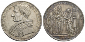 ROMA - Gregorio XVI (1831-1846) - Scudo - 1831 A. I - AG Pag. 198; Mont. 69 - SPL-FDC