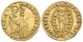 VENEZIA - Marc'Antonio Giustinian (1684-1688) - Zecchino - (AU g. 3,46) Pao. 1 - BB-SPL
