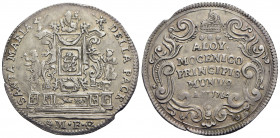 VENEZIA - Alvise IV Mocenigo (1763-1778) - Osella - 1764 A. II - Altare con al centro un quadro della Madonna - R/ Scritta su cinque righe entro coron...