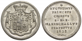PAPALI - Sede Vacante (1823) - Medaglia - 1823 Opus: Pasinati Ø: 28 mm. - (MB g. 9,03) R Boccia 81; Bart. p. 242 Monsignor Marazzani Prefetto e Govern...