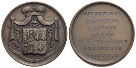 PAPALI - Sede Vacante (1830-1831) - Medaglia - 1830 Opus: Gennari Ø: 29 mm. - (AE g. 13,75) R Boccia 99 Principe Chigi Maresciallo - Terza variante: i...