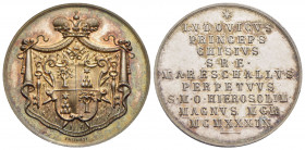 PAPALI - Sede Vacante (1939) - Medaglia - 1939 Opus: Pasinati Ø: 29 mm. - (AG g. 10,86) R Boccia 119 Principe Ludovico Chigi Maresciallo Perpetuo del ...