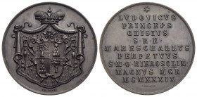 PAPALI - Sede Vacante (1939) - Medaglia - 1939 Opus: Pasinati Ø: 29 mm. - (AE g. 9,77) R Boccia 119 Principe Ludovico Chigi Maresciallo Perpetuo del C...