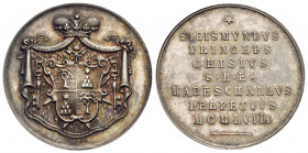 PAPALI - Sede Vacante (1958) - Medaglia - 1958 Opus: Pasinati Ø: 28 mm. - (AG g. 12,12) R Boccia 123; Bart. p. 388 Maresciallo perpetuo Principe Sigis...