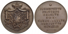 PAPALI - Sede Vacante (1963) - Medaglia - 1963 Opus: Pasinati Ø: 29 mm. - (AE g. 10,99) Boccia 127; Bart. p. 394 Maresciallo del Conclave Principe Sig...