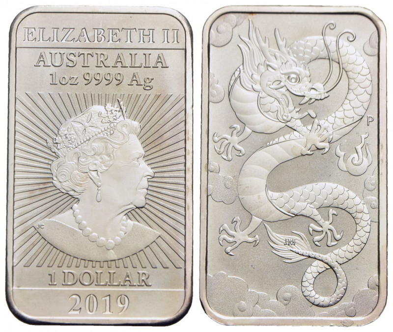 AUSTRALIA. Elisabetta II (1952) - Oncia - 2019 - AG - FDC
