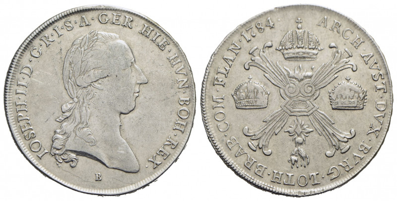 AUSTRIA-NEDERLAND. Giuseppe II d'Asburgo-Lorena (1780-1790). Tallero - 1784 B - ...