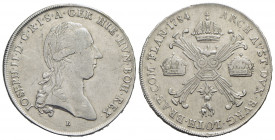 AUSTRIA-NEDERLAND. Giuseppe II d'Asburgo-Lorena (1780-1790). Tallero - 1784 B - AG Kr. 32 - BB