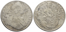 GERMANIA. BAVIERA. Massimiliano III Giuseppe (1745-1777). Tallero - 1764 - AG Kr. 234.1 - MB