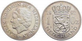 OLANDA - Beatrice (1980-2013) - Oncia - 1992 - AG - FDC