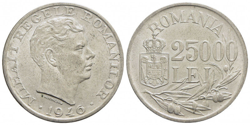 ROMANIA - Michele I (1940-1947) - 25.000 Lei - 1946 - AG Kr. 70 - qFDC