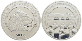 SVIZZERA. 50 Franchi - 1992 - Zurigo - AG Kr. S40 Proof - FDC
