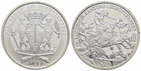 SVIZZERA. 50 Franchi - 1996 - Lucerna - AG Kr. S48 Proof - FDC