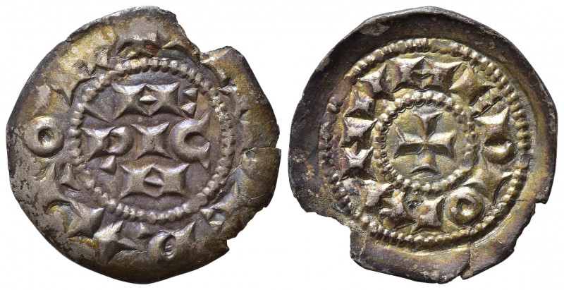 MILANO. Emissioni a nome di Enrico (1039-1125). Denaro scodellato Ag (0.62 g - 1...