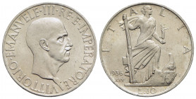 Vittorio Emanuele III (1900-1943) - 10 Lire - 1936 XIV Impero - AG Pag. 700; Mont. 101 - qFDC/FDC