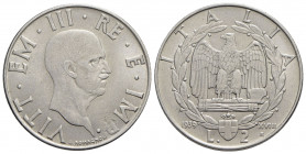 Vittorio Emanuele III (1900-1943) - 2 Lire - 1939 XVIII Impero - Ac Antimagnetica - P di IMP evanescente al D/ - BB-SPL