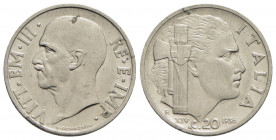 Vittorio Emanuele III (1900-1943) - 20 Centesimi - 1936 XIV Impero - NI RR Pag. 853; Mont. 305 - BB-SPL