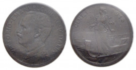 Vittorio Emanuele III (1900-1943) - Centesimo - 1918 Prora - CU R Pag. 955; Mont. 432 Periziata Rocco di Torrepadula - SPL+