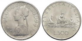 Repubblica Italiana (emissioni in lire) (1946-2001) - 500 Lire - 1967 - Caravelle - AG Periziata Rocco di Torrepadula - FDC