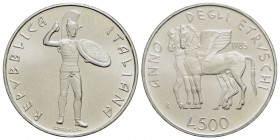Repubblica Italiana (emissioni in lire) (1946-2001) - 500 Lire - 1985 - Etruschi - AG - FDC