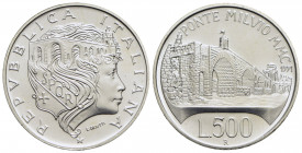 Repubblica Italiana (emissioni in lire) (1946-2001) - 500 Lire - 1991 - Ponte Milvio - AG - FDC