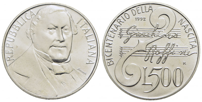 Repubblica Italiana (emissioni in lire) (1946-2001) - 500 Lire - 1992 - Gioacchi...