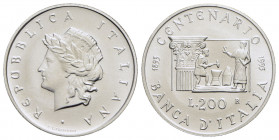 Repubblica Italiana (emissioni in lire) (1946-2001) - 200 Lire - 1993 - Banca d'Italia - AG - FDC