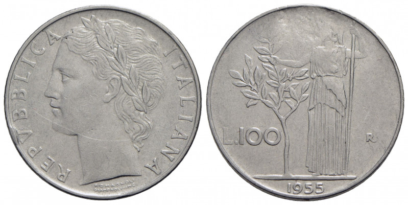 Repubblica Italiana (emissioni in lire) (1946-2001) - 100 Lire - 1955 - AC Mont....
