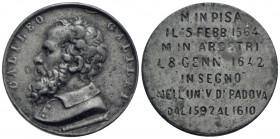 Galileo Galilei (scienziato) (1564-1642) - Medaglia Ø: 50 mm. - Pb - BB