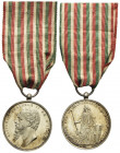 SAVOIA - Vittorio Emanuele II Re d'Italia (1861-1878) - Medaglia - 1865 - Guerre d' Indipendenza e Unità d' Italia - Testa a s. - R/ L'Italia turrita ...