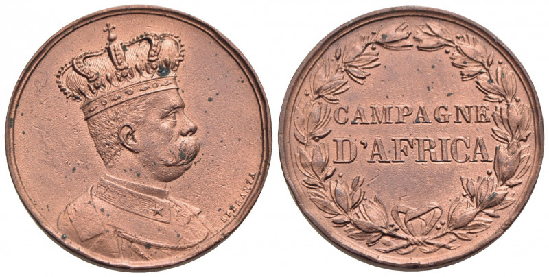 SAVOIA - Umberto I (1878-1900) - Medaglia - Campagne d'Africa - Busto a d. - R/ ...