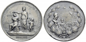 SAVOIA - Umberto I (1878-1900) - Medaglia - 1884 - Esposizione Generale Italiana Torino Opus: Cravero e Cargnino Ø: 52 mm. - MB Colpi - BB