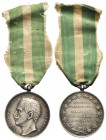 SAVOIA - Vittorio Emanuele III (1900-1943) - Medaglia - 1908 - Terremoto Calabro-Siculo - Testa a s. - R/ Scritta e data entro corona Opus: L. Giorgi ...